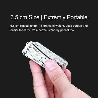 NexTool Mini Flagship 10 IN 1 Multi Functional Folding EDC Hand Tools Pockets Pliers Screwdriver Bottle Opener Outdoor Multitool