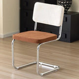 Mid-Century Modern Dining Chairs with Metal Frame, Multiple Styles Leisure chair for Kitchen, Living Room, Office , Muebles
