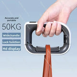 Portable Electronic Scale | High Precision 50kg Express Scale, Small Portable Luggage Weigher