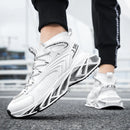 Mens Sneakers Flat Comfortable Fashion Tennis Sports Running Shock-absorbing Gym Male Casual Sports Shoes for Man