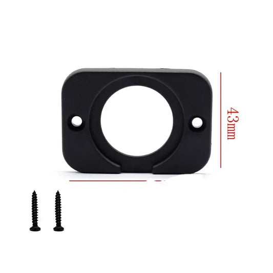 USB Car Charger Switch Voltmeter Panel For Marine Cigarette Lighter Voltmeter Power Outlet Socket Panel Mount Holder DIY 1Pc