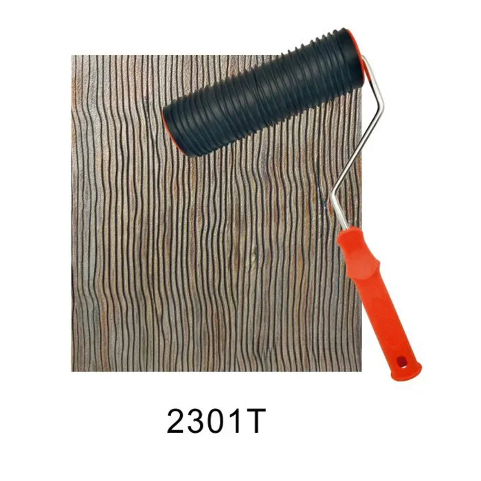 Decorative Paint Roller Patterned Painting Tool for Wall  Rubber Protection Stamp Polyurethane Textured Paint Pottery Wheel 2203
