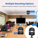 Runpu 4K30fps 20X Optical Zoom AI-Tracking Ptz HDMI Camera LAN POE Live Streaming Broadcast Video Conference System Camera