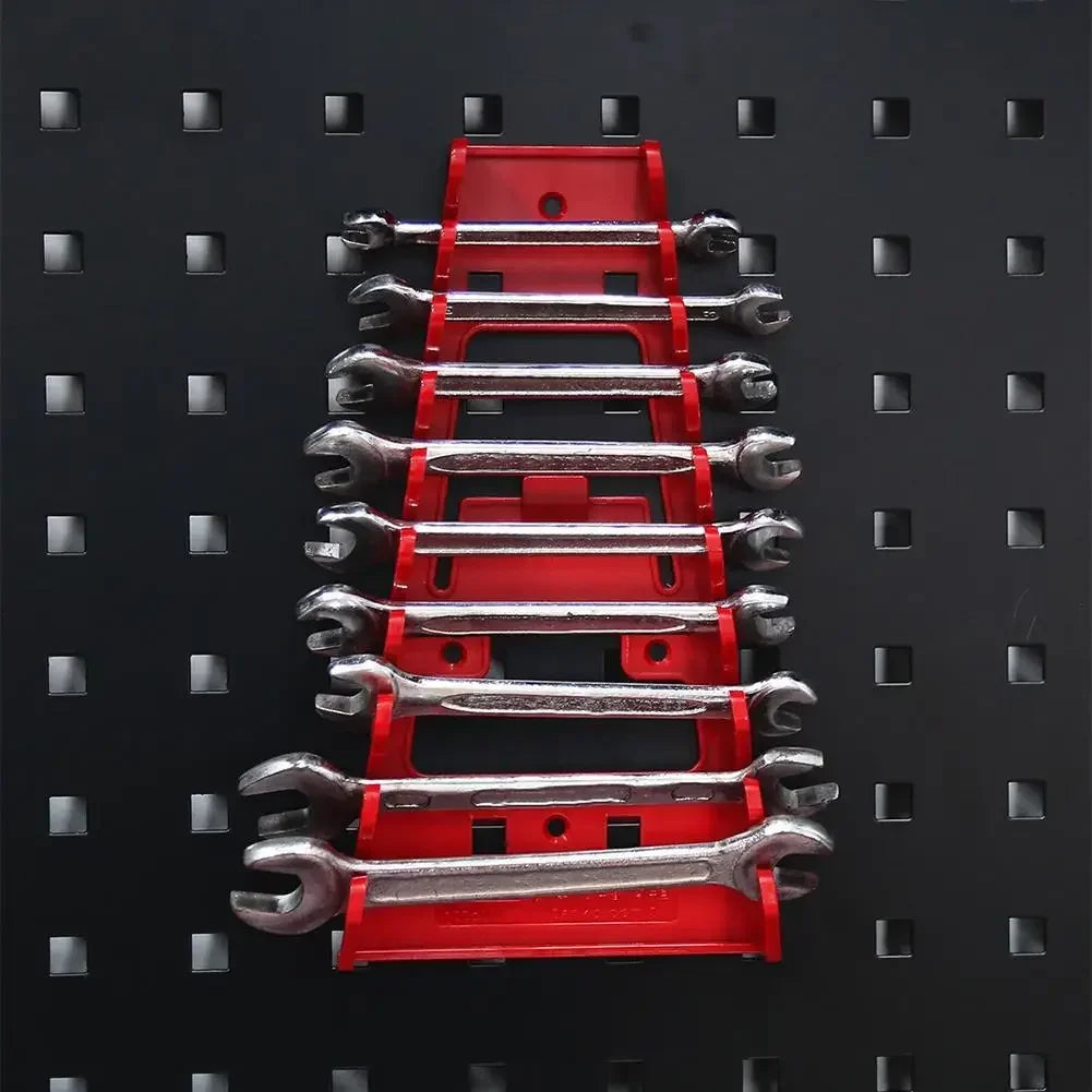 Organizador de llaves de plástico para pared, bandeja para llaves, soporte para llaves estándar, soporte para llaves para el hogar