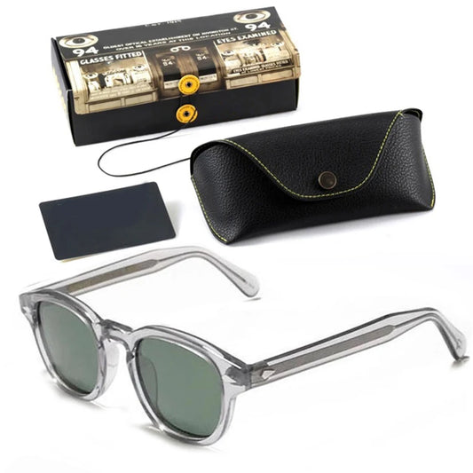 Polarized Sunglasses Men Women UV400 Johnny Depp Lemtosh Sun Glasses Brand Retro Acetate Frame For Male Eyeglasses Eyewear