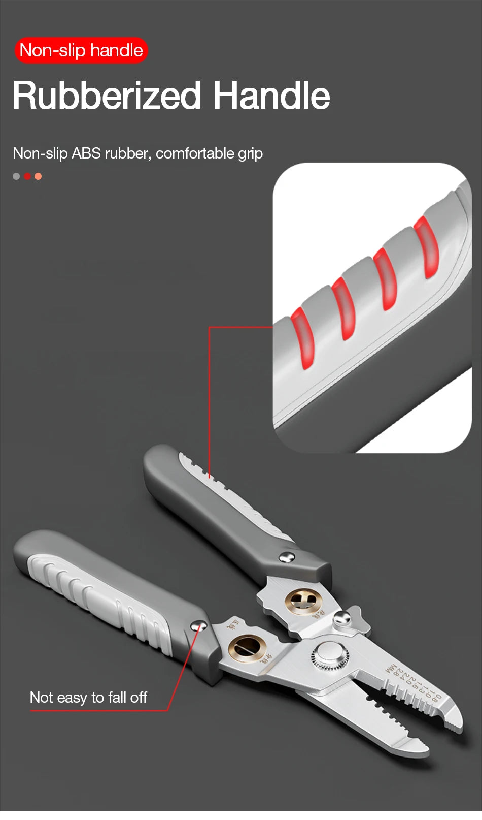 Wire Stripper Decrustation Pliers Multi Tool Ire Stripper Electric Cable Stripper Cutter Multifunctional Wire Repair Tool Pliers