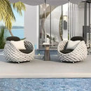 Outdoor Seat Outdoor Rattan Sofa Courtyard Combination Double Chair Leisure Terrace Villa Living Room Balcony Furniture Home