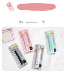 4Style Portable Folding Cat's Paw Scissors Stainless Steel Art Tool Multi-Function Pen-Shaped Scissors for Handbooks  Office Use