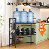 3-Tier Microwave Oven Rack Shelf Kitchen Countertop Oven Rack Expandable Seasoning Storage Rack Stand Storage Tableware Racks