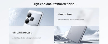 Global Version realme GT 6T 5G Smartphone 6000nit Hyper Display 120W SUPERVOOC Charge Snapdragon 7+ Gen 3 5500mAh Battery 50MP