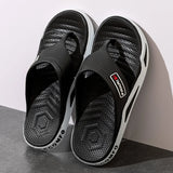 Fashion Men's Slippers Summer Outdoor Flip-Flops Non-slip Indoor Bathroom Couple Leisure Beach Sandals
