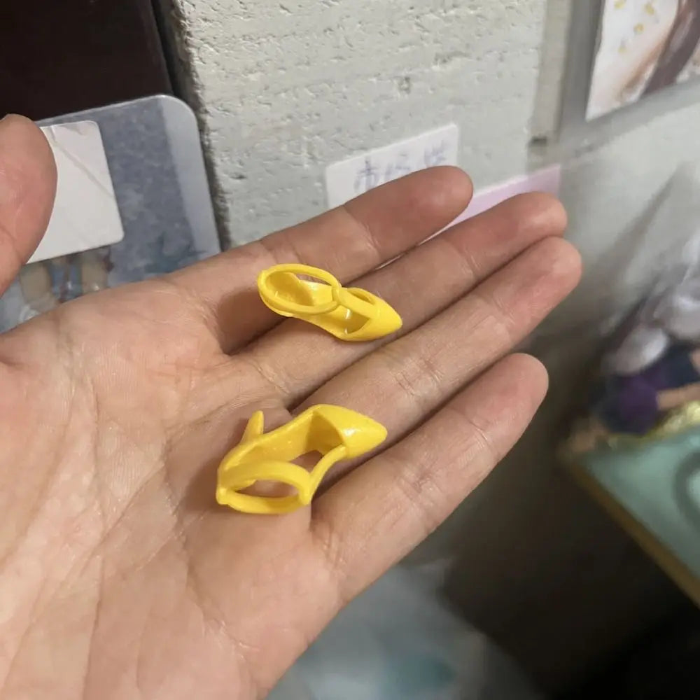High Heels Boots for Female Dolls, Quality 1/6 Doll Shoes, Super Model 30cm Figure Doll Sandals, Slippers, Original Doll Shoes