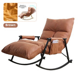 Household Goods Rocking Chair Balcony Home Leisure Lunch Lounge Chair Adult Light Bedroom Living Room Rocking Chair Lazy Sofa