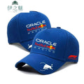 2025 New Red Bull Hat Czech Perez Red Bull Racing Racing Hat Men's and Women's Outdoor Red Bull 1 Sun Hat Red Bull Baseball Hat