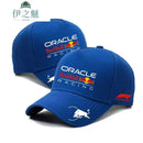 2025 New Red Bull Hat Czech Perez Red Bull Racing Racing Hat Men's and Women's Outdoor Red Bull 1 Sun Hat Red Bull Baseball Hat