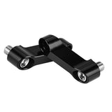 Motorcycle Rearview Mirrors Extension Riser Extend Adapter Mirror Extender Adapters Riser Supplies Rear View Base Mirrors Black