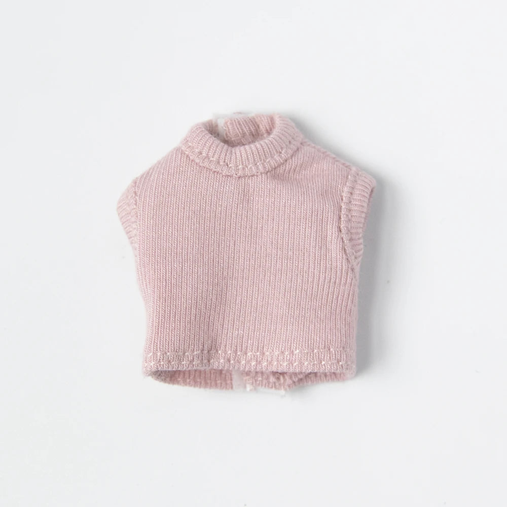 Blythe Clothing Fashion Vest Tops Denim Shorts Casual Pants Belt Multicolor for Licca Azones Ob22 24 Ker YMY Doll Accessories