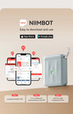 Niimbot D110/D11/H1S Mini Thermal Label Printer Portable Paper Maker Wireless Sticker Machine Inkless Labeller for Office Home