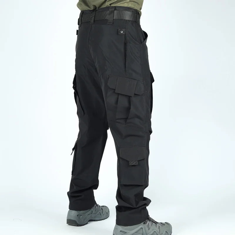 Men's Urban Ops Tactical Cargo Pants Work Casual Water Resistant Hiking Climbing Pants for Men Combat Trousers Army Combat Pants