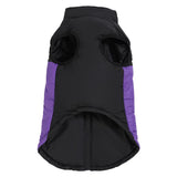 Warm Pet Clothing Winter Reflective Dog Costume Soft Windproof Zipper Jacket Coat With D-ring For Small Dog Chihuahua Labrador