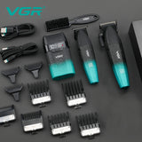 VGR Professional Hair Trimmer 9000 RPM Cordless Hair Clipper Rechargeable Hair Trimmer Metal Trim