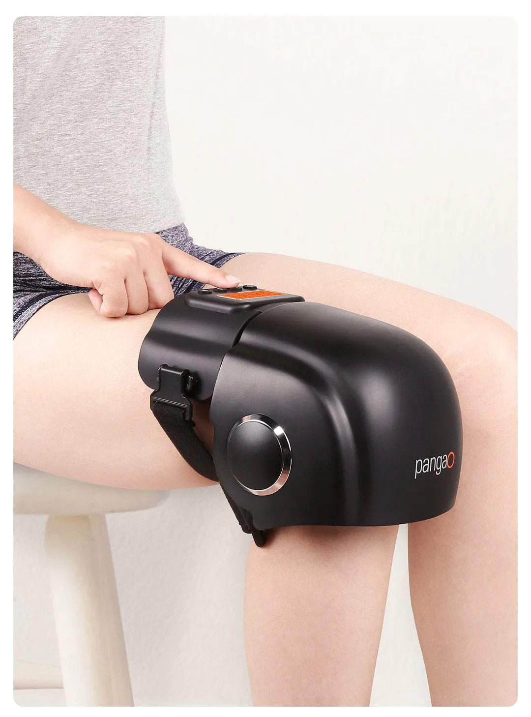 Masajeador de rodillas inteligente Youpin Pangao, masaje de presión de aire, calefacción por infrarrojos, vibración, instrumento de fisioterapia para aliviar el dolor.
