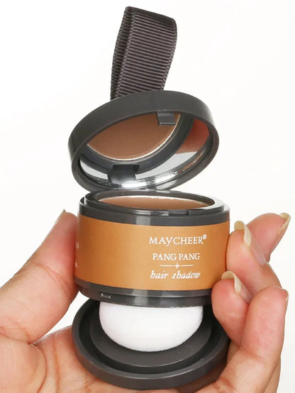 Maycheer linha fina sombra em pó cabelo pó fofo instantaneamente modificado borda do cabelo preenchido testa linha fina