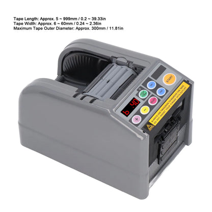 Dispensador automático de cinta adhesiva, cortador manual eléctrico automático, máquina de corte doble para el hogar y la oficina, cortador automático de cinta, cortador eléctrico de cinta.