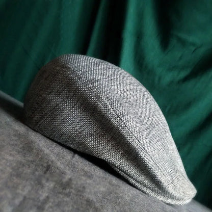Men's Cap Classic Vintage Breathable Beret Hat for Men Visor French Artist Beanies Designer Cotton and Lined British Berets Hat