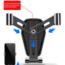 Universal Gravity Auto Phone Holder Car Air Vent Clip Mount Mobile Phone Holder Cell Phone Stand GPS Support For iPhone Samsung