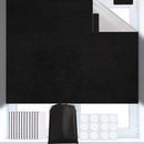 1/2/3M Portable Blackout Curtain Blind Window Thermal Insulated Kitchen Curtains Stick On DIY Non-perforated Temporary Curtain