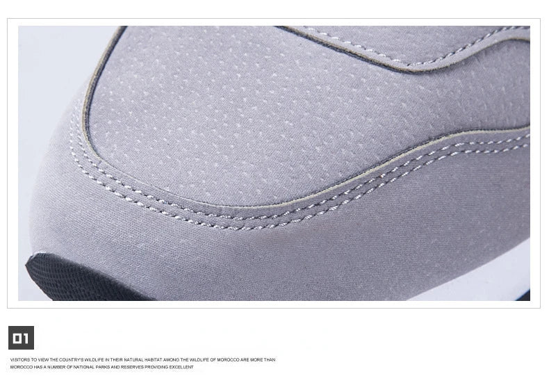 Brand Sneakers Men Outdoor Running Shoes High Quality Lace-Up Men Casual Shoes Fashion Comfortable Walking Shoes Tenis Hombres