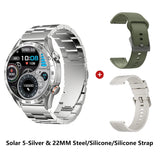 HAYLOU Solar 5 Voice Calling Smartwatch 1.58'' AMOLED Display 60Hz Smart Watch 24H Health Monitoring Sports Smartwatch for Men