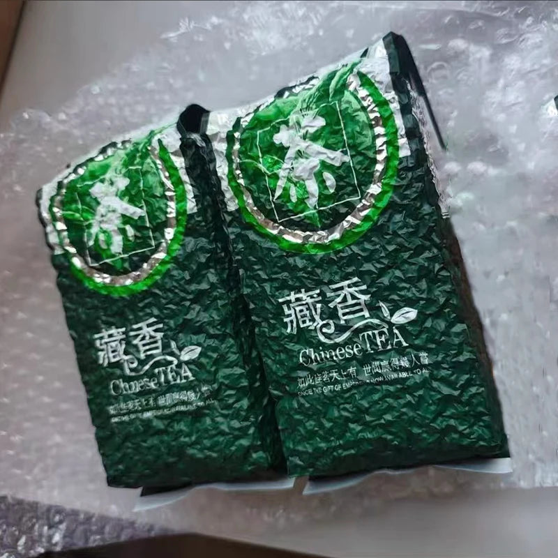 Chá Oolong Verde Tie Guanyin (Qualidade 5A, Extra Espesso) – Embalagem Padrão Clássica de 250g (Sachês) – Saco de Alumínio a Vácuo (Direto da Fábrica)