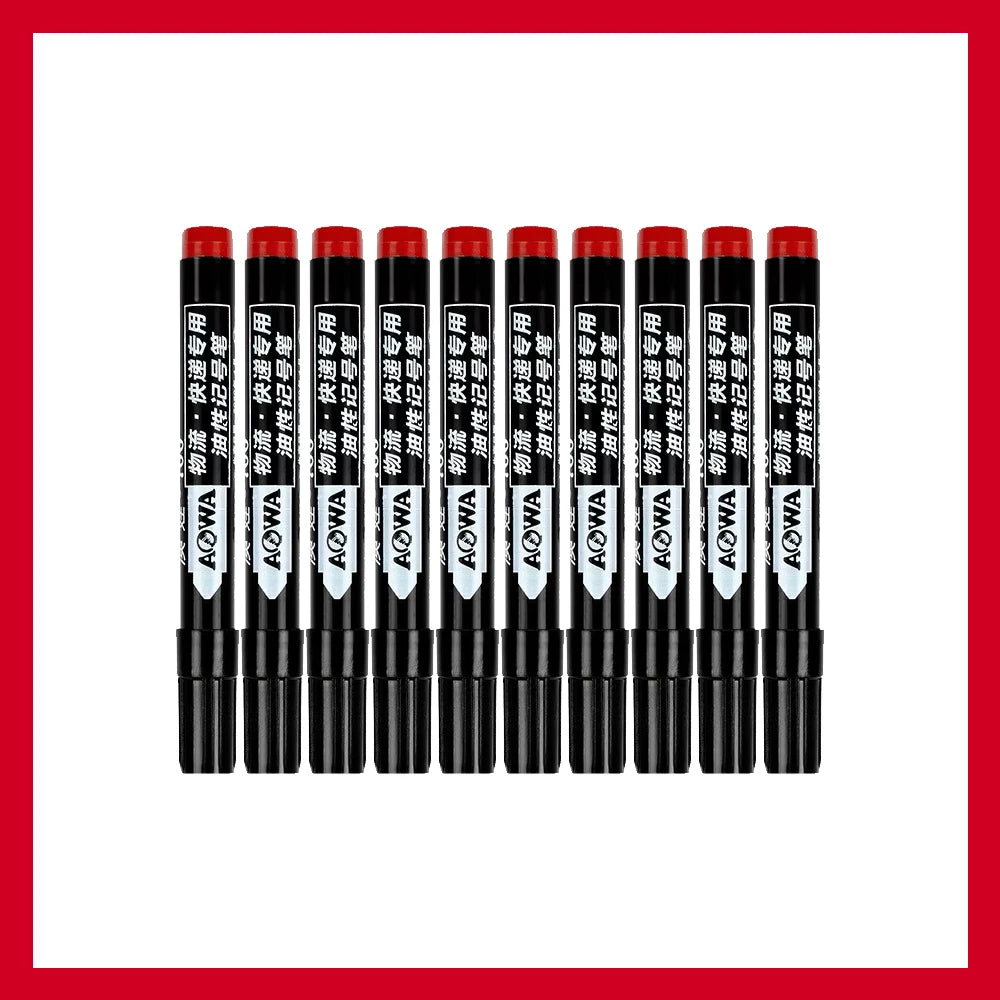5-50Pcs Waterproof Oil-based Marker Pen Markers Black Blue Red Ink for Glass Metal Stationery Art Drawing Office School Supplies