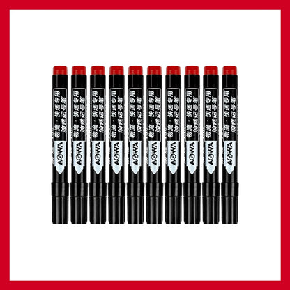 5-50Pcs Waterproof Oil-based Marker Pen Markers Black Blue Red Ink for Glass Metal Stationery Art Drawing Office School Supplies