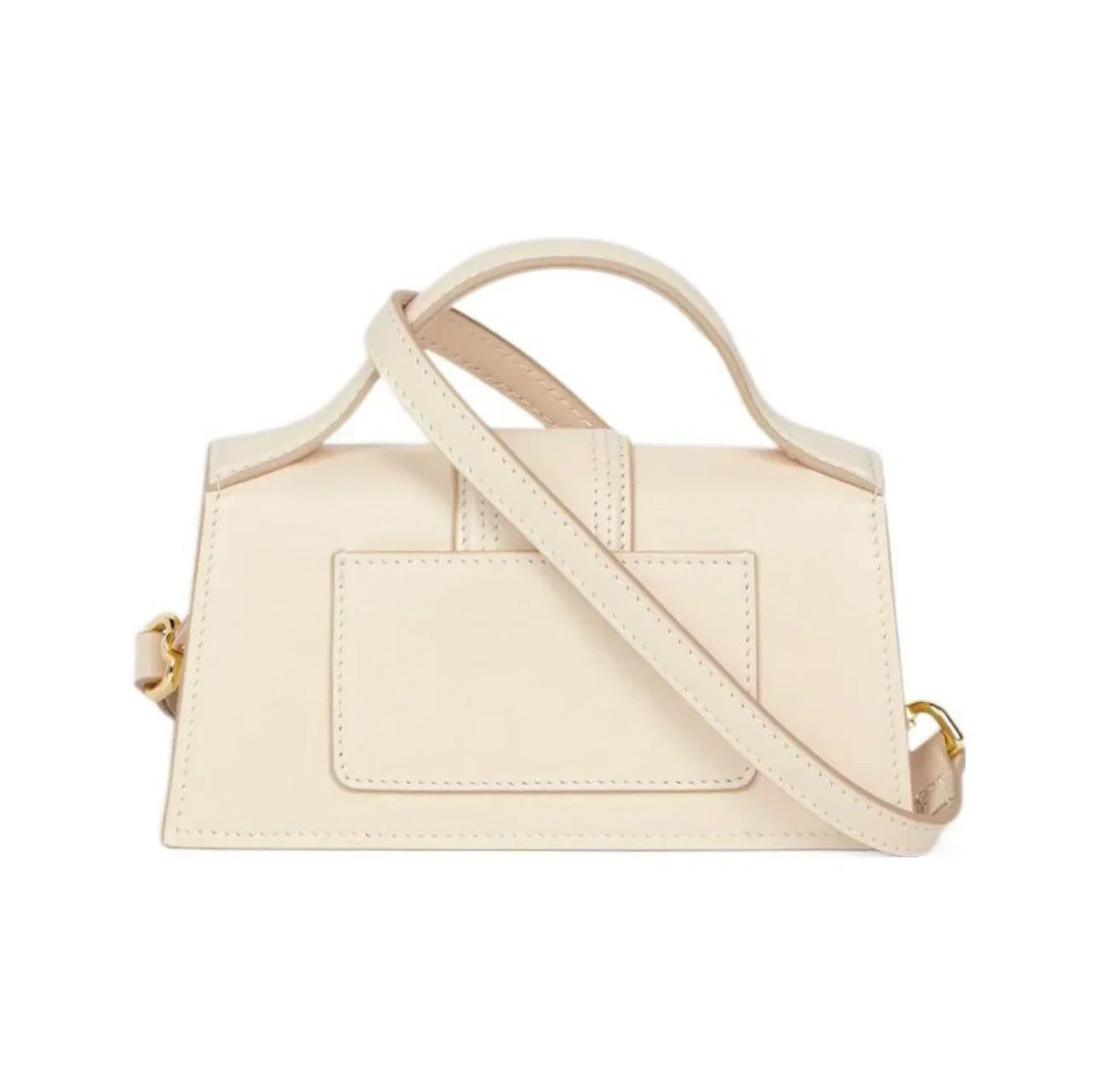 Jacquemus Luxury Yellow Women Top Handle Purse Half Round Design Brand Leather Underarm Flap Shoulder Bag Fashion