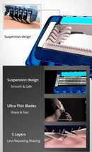 Gillette Fusion ProGlide Power Razor Shaver 5 Layer Blades Male Face Beard Hair Trimmer Men\'s Razor Machine Original