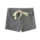 2025 Summer Baby Boys Swimsuit Long Sleeves One Piece Swimwear for Kids Toddler Cartoon UPF50+ Rash Guards Infant Bathing Sui