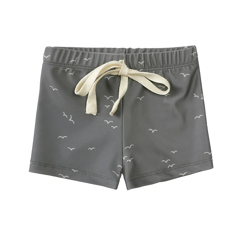 2025 Summer Baby Boys Swimsuit Long Sleeves One Piece Swimwear for Kids Toddler Cartoon UPF50+ Rash Guards Infant Bathing Sui