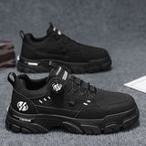 Summer Men's Casual Shoes Leather Men's Sneakers Comfortable Soft Male Walking Board Shoes Platform Shoe for Men Men's Sneakers