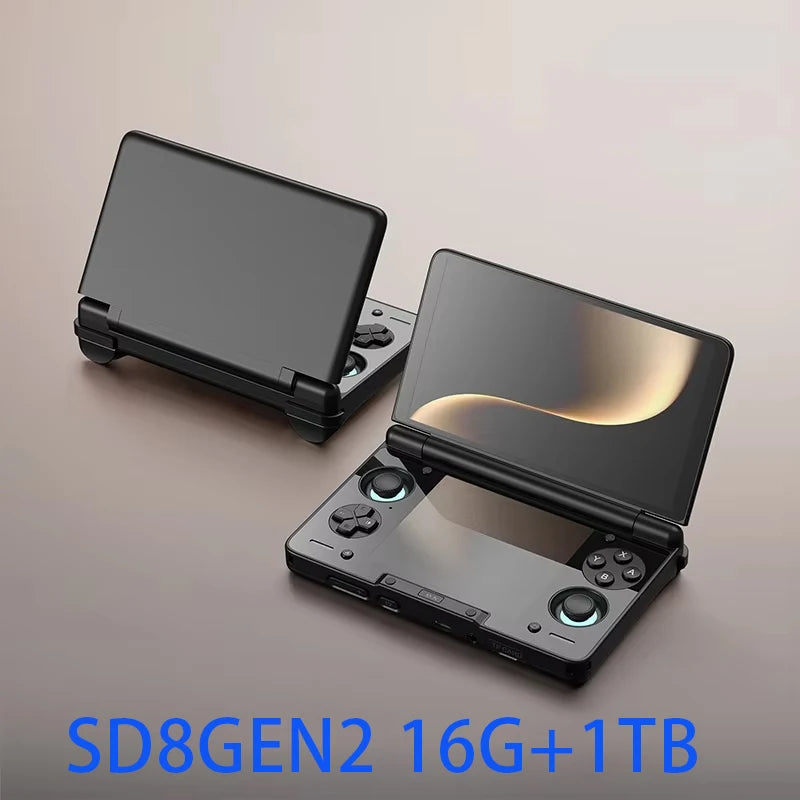 AYN Thor 6'' OLED Dual Screen Gaming Handheld Qualcomm Snapdragon CPU Android13 6000mAh Battery Hall Stick Game Console