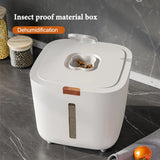 Insect-Proof Moisture-Proof Rice Box Grain Sealed Jar Kitchen Container 5/10KG Storage Kitchen Container Storage Box with Lid