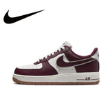 Nike Original White Air Force 1 07 Low Trendy Board Shoes Lightweight Breathable Men's Casual Shoes