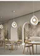 Japanese Wabi Sabi Pendant Light Nordic Dining Room Ceiling Chandelier Home Decor Bar Table Kitchen Island Creative Hanging Lamp