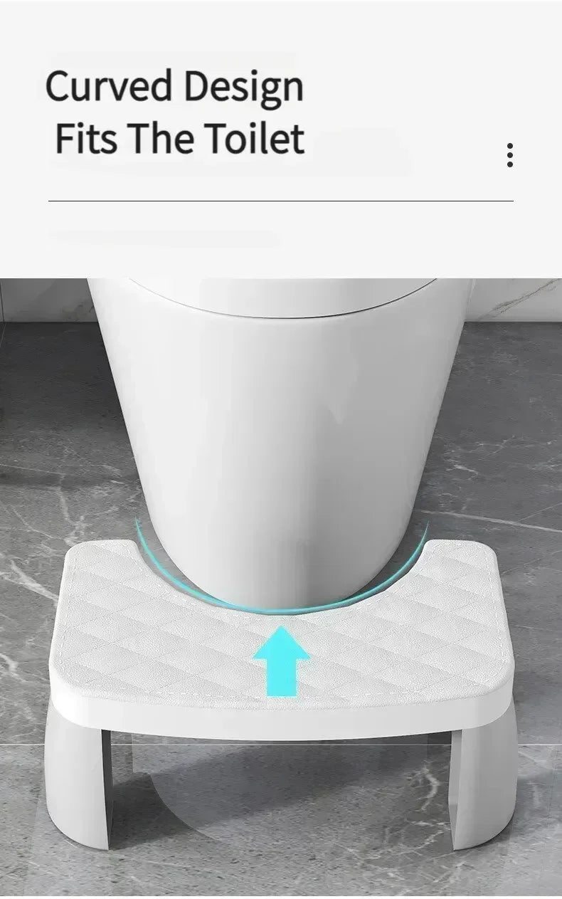 1 taburete de baño para sentadillas, extraíble y antideslizante, portátil, accesorio de baño para adultos.