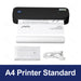 Black A4 Printer