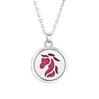Tree of Life Aromatherapy Necklace Perfume Essential Oil Diffuser Alloy Stainless Steel  Locket Pendant Aroma Diffuser Necklace