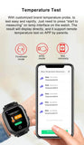 Smart Watch for Elderly Fall Detection GPS Positioning 4G SIM Card SOS Phone Call Heart Rate T