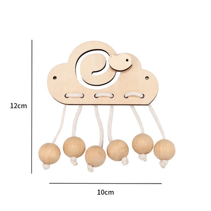 Wooden Busy Board DIY Toy Baby Montessori Sensory Activity Board Accessories For Children Locks Busyboard Parts Educational Toys
